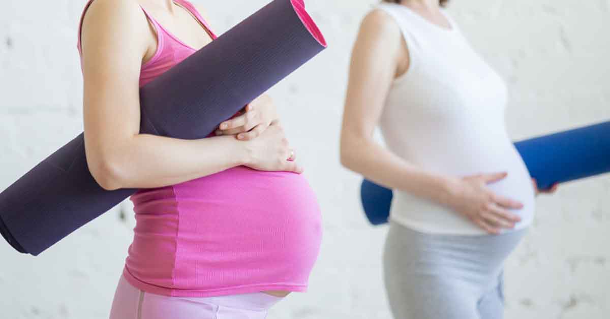 Pilates et grossesse le bon duo
